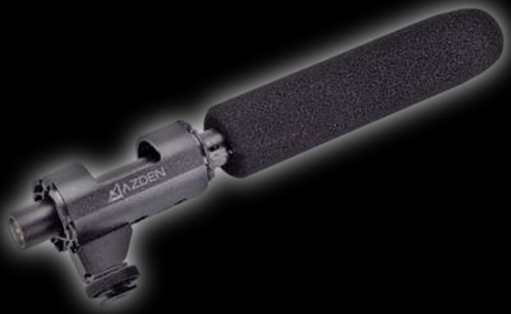 Azden SGM 1000 highly unidirectional shotgun microphone